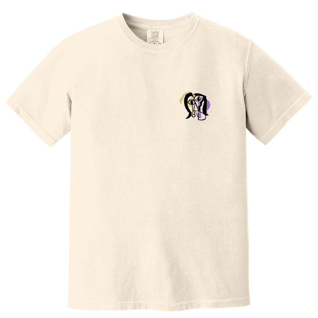 Born Rivals - Icon Logo with Palm Tree Doodle T-Shirt