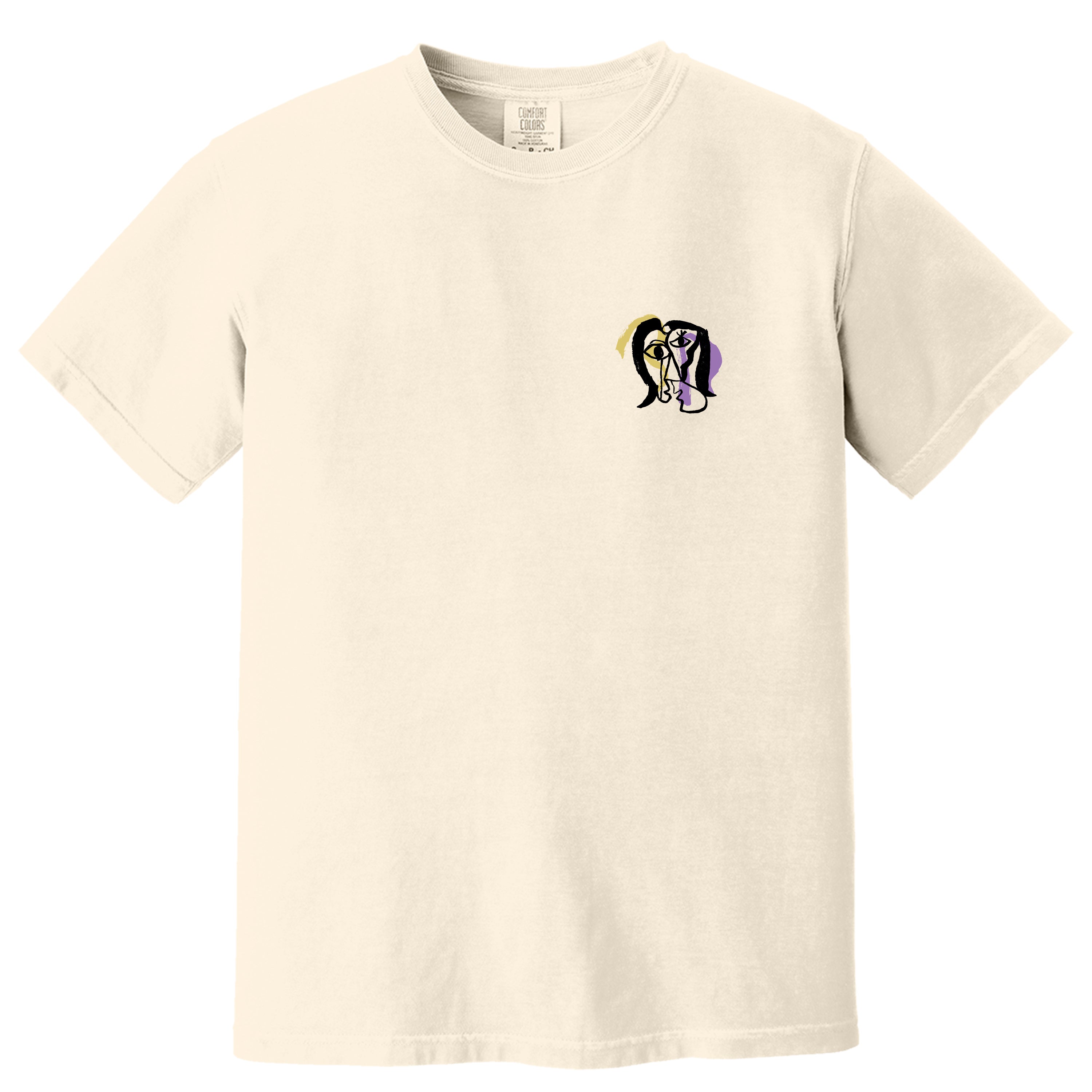 Born Rivals - Icon Logo with Palm Tree Doodle T-Shirt